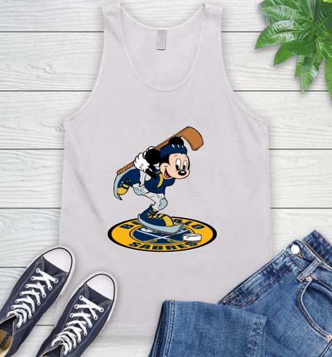 NHL Hockey Buffalo Sabres Cheerful Mickey Disney Shirt Tank Top 2
