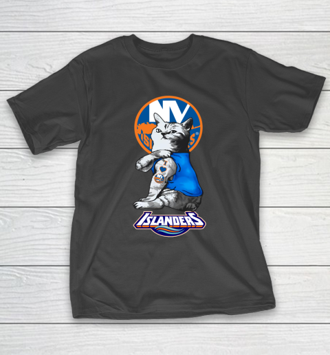 NHL My Cat Loves New York Islanders Hockey T-Shirt