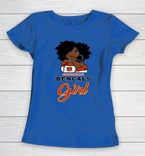 Cincinnati Bengals Girl NFL Women's T-Shirt