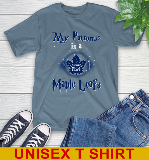 NHL Hockey Harry Potter My Patronus Is A Toronto Maple Leafs T-Shirt 8