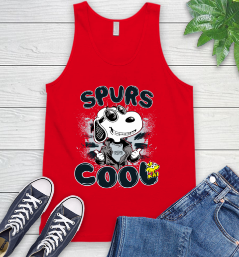 NBA Basketball San Antonio Spurs Cool Snoopy Shirt Tank Top 5