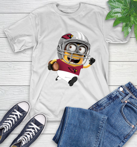 NFL Arizona Cardinals Minions Disney Football Sports T-Shirt