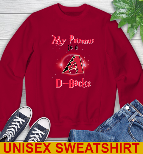 MLB Baseball Harry Potter My Patronus Is A Arizona Diamondbacks Sweatshirt 9
