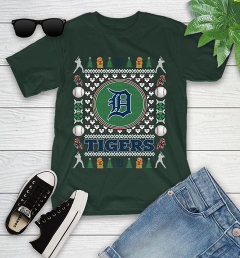 Detroit Tigers Merry Christmas MLB Baseball Loyal Fan Ugly Shirt 104