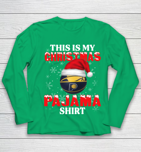 Indiana Pacers This Is My Christmas Pajama Shirt NBA Youth Long Sleeve 4
