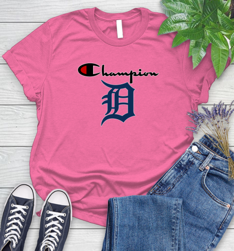 MLB Baseball Detroit Tigers Champion Shirt Women's T-Shirt 11