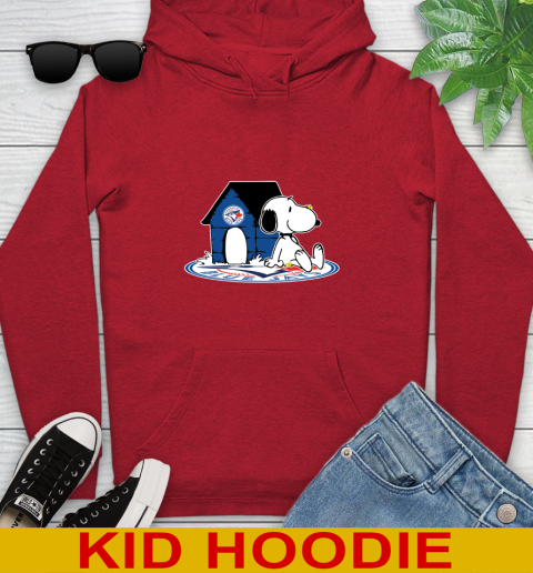 MLB Baseball Toronto Blue Jays Snoopy The Peanuts Movie Shirt Youth Hoodie 11