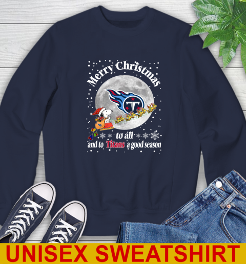 Tennessee Titans Merry Christmas To All And To Titans A Good Season NFL Football Sports Sweatshirt 2
