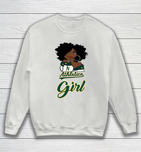 Oakland Athleticss Girl MLB Sweatshirt 5
