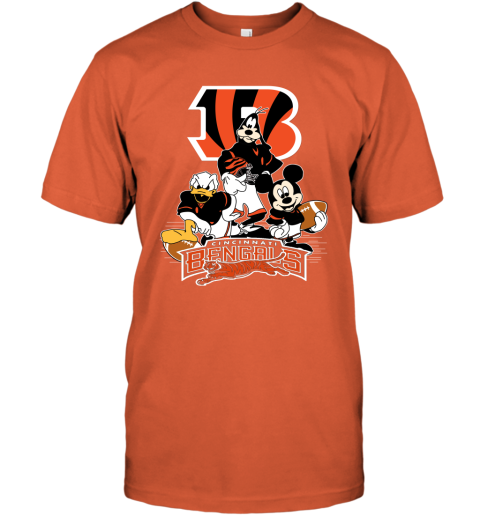 Mickey Mouse Cincinnati Bengals T-Shirt - TeeNaviSport