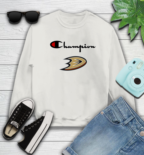 NHL Hockey Anaheim Ducks Champion Shirt Sweatshirt 9