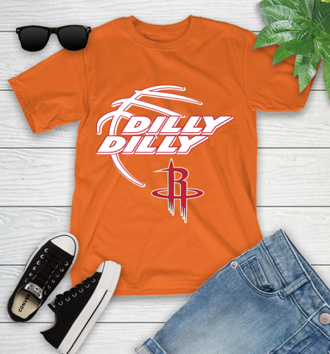 NBA Houston Rockets Dilly Dilly Basketball Sports Youth T-Shirt 19