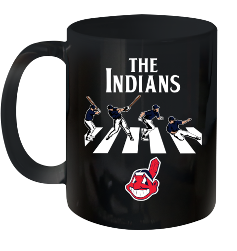 MLB Baseball Cleveland Indians The Beatles Rock Band Shirt Ceramic Mug 11oz