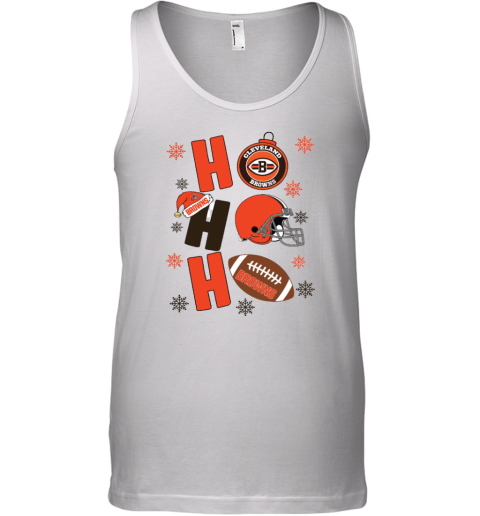 Cleveland Browns Hohoho Santa Claus Christmas Football NFL Tank Top