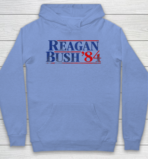 Reagan Bush 84 Vintage Style Conservative Republican Hoodie 7