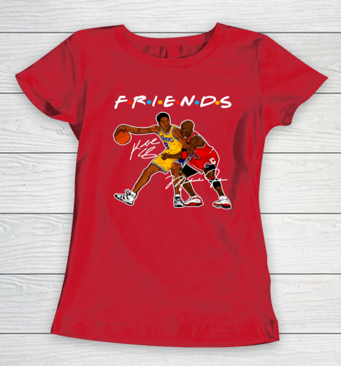 Michael Jordan And Kobe Bryant Friends Signatures Women's T-Shirt 9