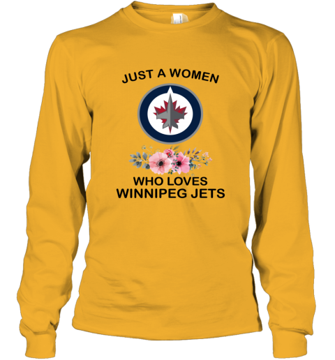 Just A Woman Who Loves Winnipeg Jets - Rookbrand