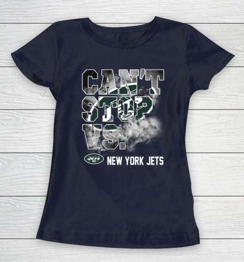 NFL New York Jets Can't Stop Vs Women's T-Shirt 2