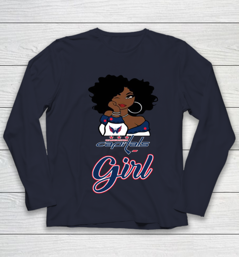 Washington Capitals Girl NHL Youth Long Sleeve 3