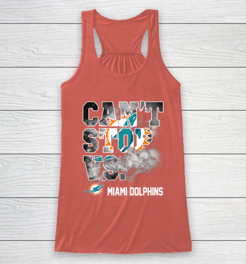 NFL Miami Dolphins Can't Stop Vs Racerback Tank 3