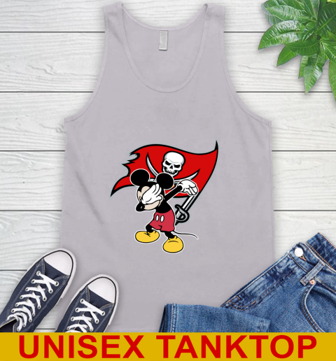 Tampa Bay Buccaneers NFL Football Dabbing Mickey Disney Sports Tank Top 4