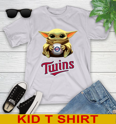 MLB Baseball Minnesota Twins Star Wars Baby Yoda Shirt 105