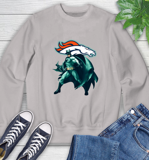 NFL Batman Football Sports Denver Broncos Sweatshirt 12