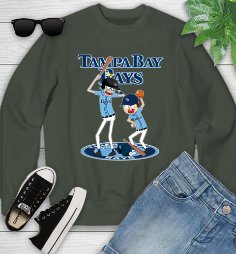 MLB Tampa Bay Rays Rick And Morty Baseball 124