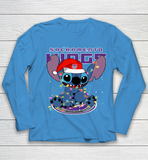 Sacramento Kings NBA noel stitch Basketball Christmas Youth Long Sleeve 4