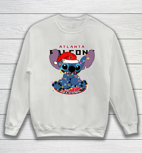 Atlanta Falcons NFL Football noel stitch Christmas Sweatshirt 3