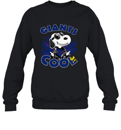 New York Giants Snoopy Joe Cool We're Awesome Sweatshirt