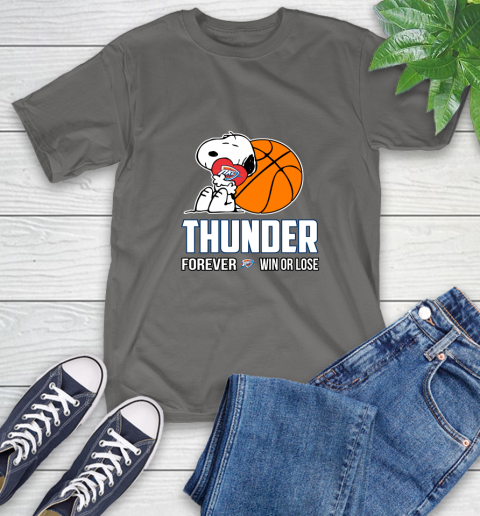 NBA The Peanuts Movie Snoopy Forever Win Or Lose Basketball Oklahoma City Thunder_000 9