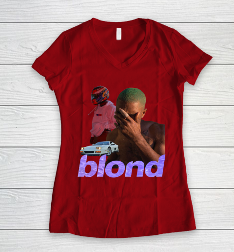 Frank Ocean Blonde Women's V-Neck T-Shirt 8