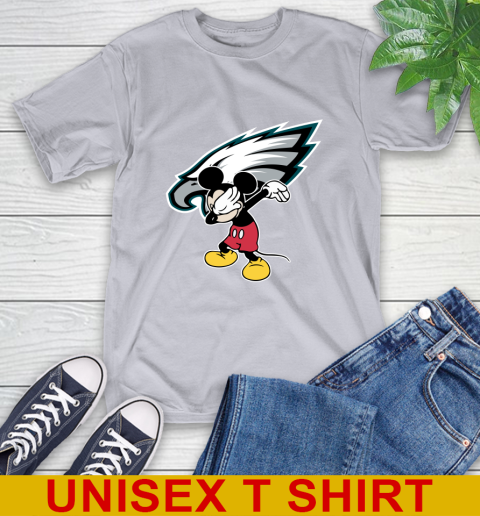 Philadelphia Eagles NFL Football Dabbing Mickey Disney Sports T-Shirt 6