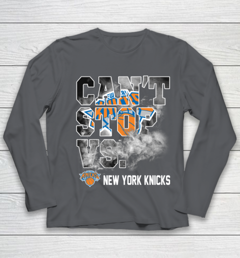 NBA New York Knicks Basketball Can't Stop Vs Youth Long Sleeve 6