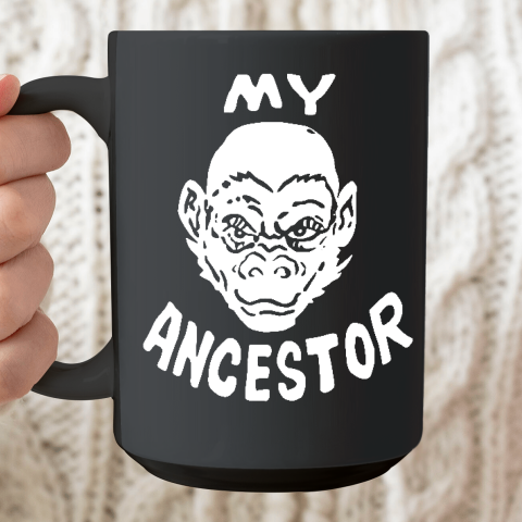 My Ancestor Monkey Ceramic Mug 15oz
