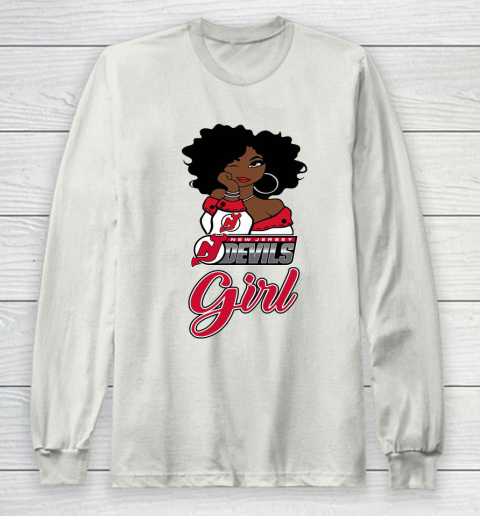 New Jersey Devils Girl NHL Long Sleeve T-Shirt 12