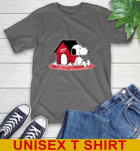 NHL Hockey Detroit Red Wings Snoopy The Peanuts Movie Shirt T-Shirt 8