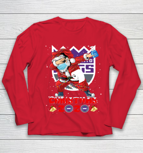 Sacramento Kings Funny Santa Claus Dabbing Christmas 2020 NBA Youth Long Sleeve 9 Sacramento Kings Funny Santa Claus Dabbing Christmas 2020 NBA Youth Long Sleeve - Image 9