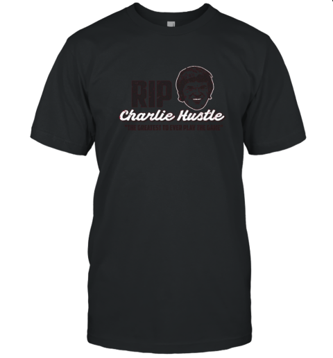 RIP Charlie Hustle Cincinnati Baseball Fan Premium T-Shirt