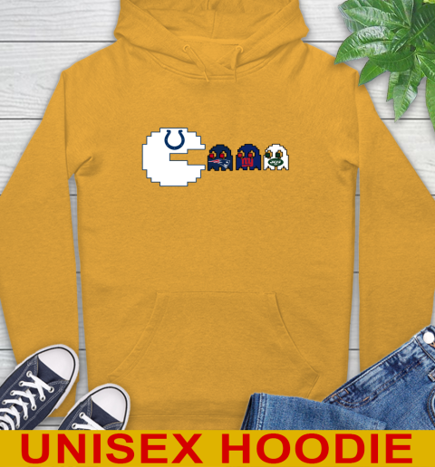 Indianapolis Colts NFL Football Pac Man Champion Hoodie 3