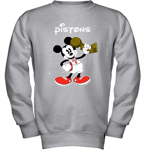 Mickey Detroit Pistons Youth Sweatshirt
