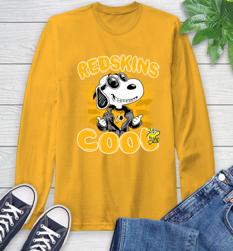 NFL Football Washington Redskins Cool Snoopy Shirt Long Sleeve T-Shirt 2
