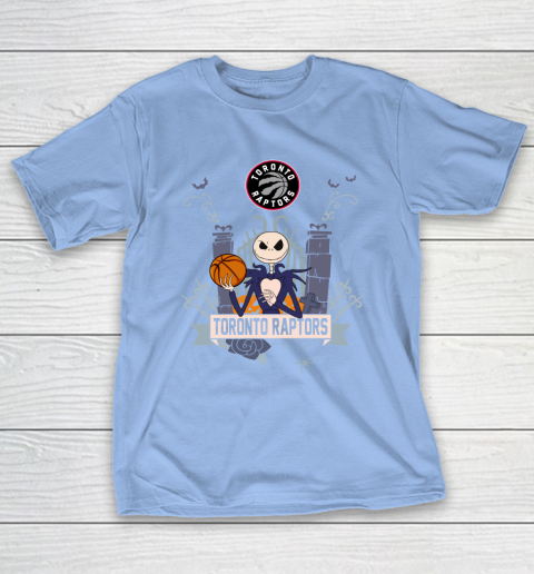 NBA Toronto Raptors Basketball Jack Skellington Halloween T-Shirt 10