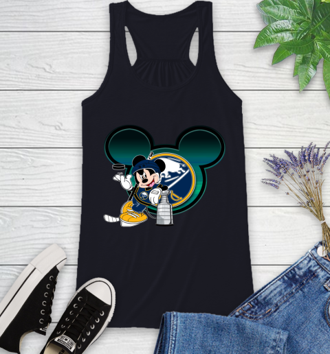 NHL Buffalo Sabres Stanley Cup Mickey Mouse Disney Hockey T Shirt Racerback Tank 10