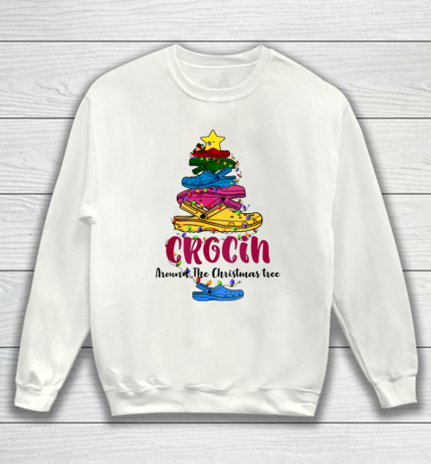 Crocin Around The Christmas Tree Funny Xmas 2020 Sweatshirt
