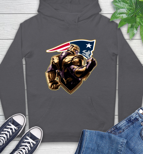 NFL Thanos Avengers Endgame Football Sports New England Patriots Hoodie 7