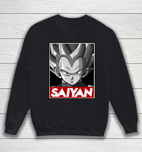 Vegeta Saiyan Obey Dragon Ball Sweatshirt