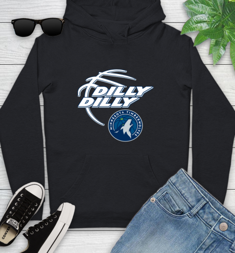 NBA Minnesota Timberwolves Dilly Dilly Basketball Sports Youth Hoodie 2