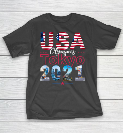USA Olympics Team Tokyo Olympics 2021 T-Shirt
